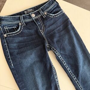 Silver Women’s Jeans Suki High Dark Wash Denim Blue Jean Size W27